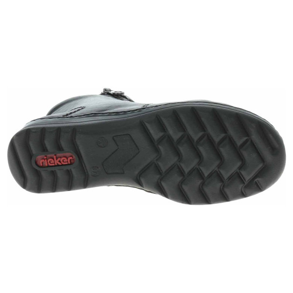 detail Dámske poločižmy Rieker 48999-00 schwarz
