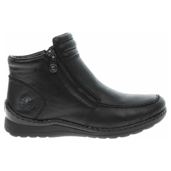 detail Dámske poločižmy Rieker 48999-00 schwarz