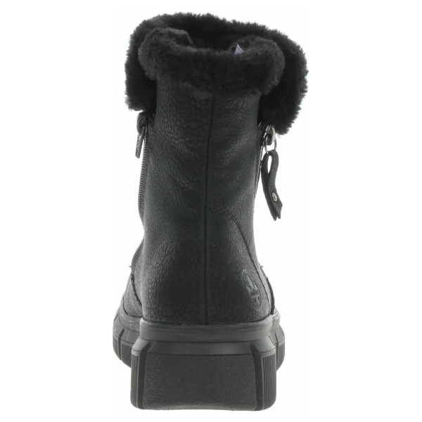 detail Dámske poločižmy Rieker X3461-00 schwarz