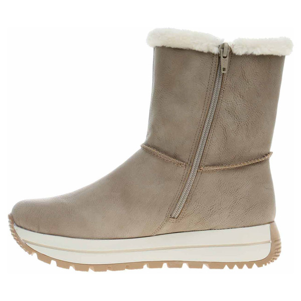 detail Dámske poločižmy Rieker N4052-60 beige