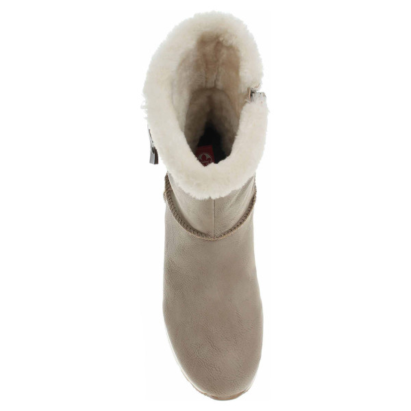 detail Dámske poločižmy Rieker N4052-60 beige