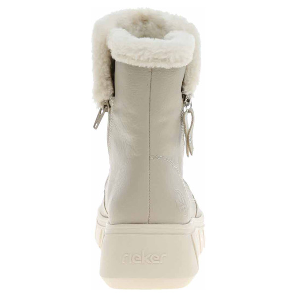 detail Dámske poločižmy Rieker Y3581-60 beige