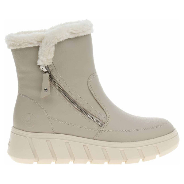 detail Dámske poločižmy Rieker Y3581-60 beige