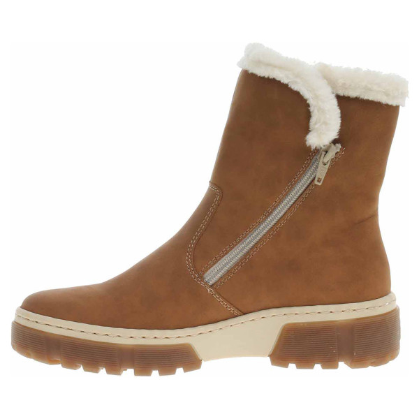 detail Dámske poločižmy Rieker X8661-24 braun