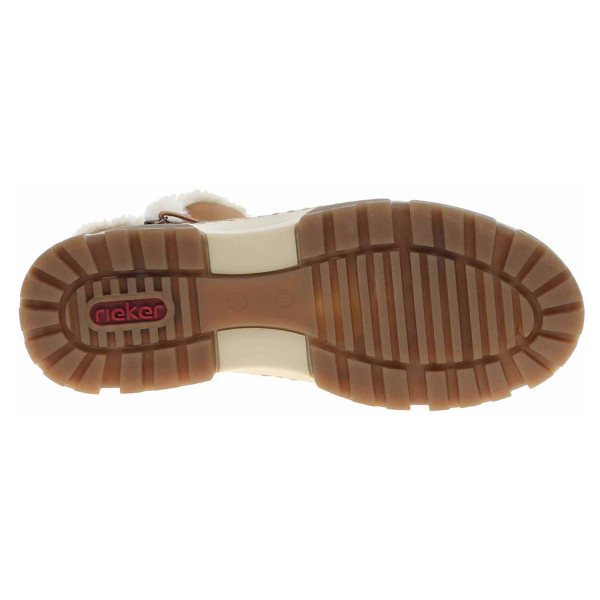 detail Dámske poločižmy Rieker X8661-24 braun