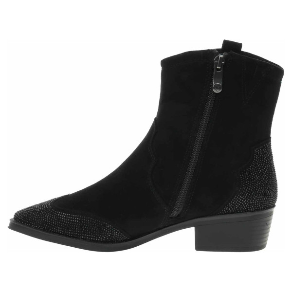 detail Dámske poločižmy Marco Tozzi 2-25340-43 black