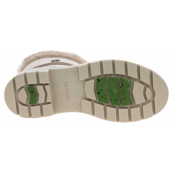 detail Dámske poločižmy Remonte D0C81-80 weiss kombi