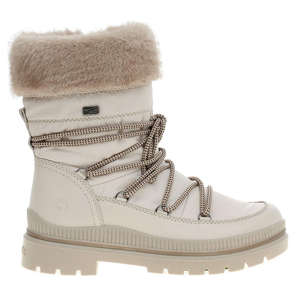 detail Dámske poločižmy Remonte D0C81-80 weiss kombi