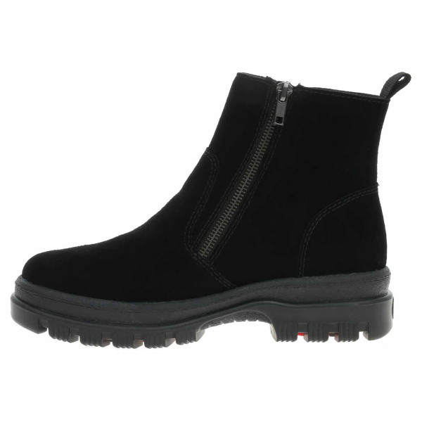 detail Dámske poločižmy Rieker X8251-00 schwarz