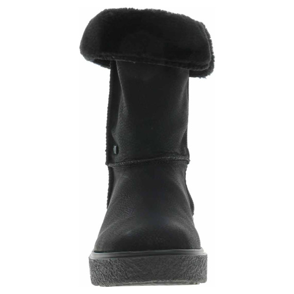 detail Dámske poločižmy Rieker Y0090-00 schwarz