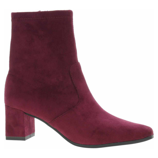 detail Dámske poločižmy Caprice 9-25354-41 bordeaux stretch