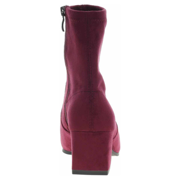 detail Dámske poločižmy Caprice 9-25354-41 bordeaux stretch