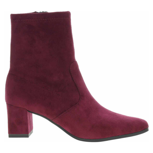 detail Dámske poločižmy Caprice 9-25354-41 bordeaux stretch