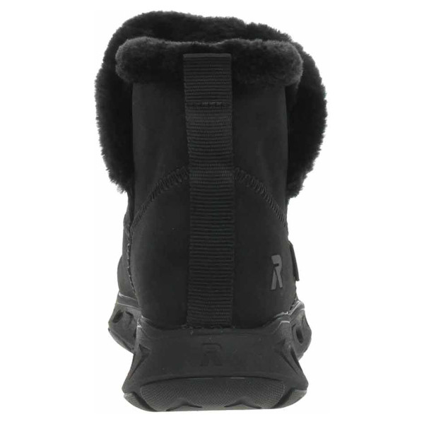 detail Dámske poločižmy Rieker M6554-00 schwarz