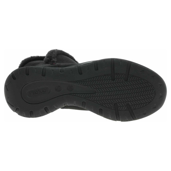 detail Dámske poločižmy Rieker M6554-00 schwarz