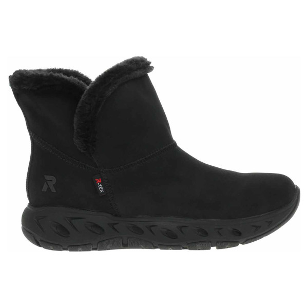 detail Dámske poločižmy Rieker M6554-00 schwarz