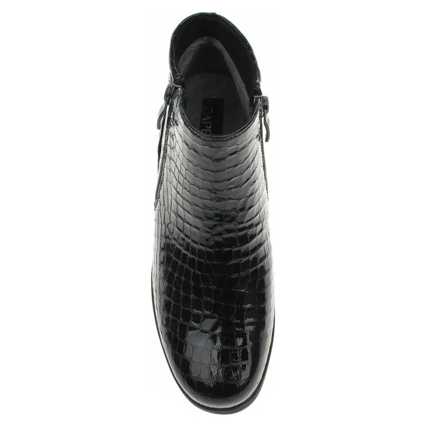 detail Dámske poločižmy Caprice 9-25305-41 black croco
