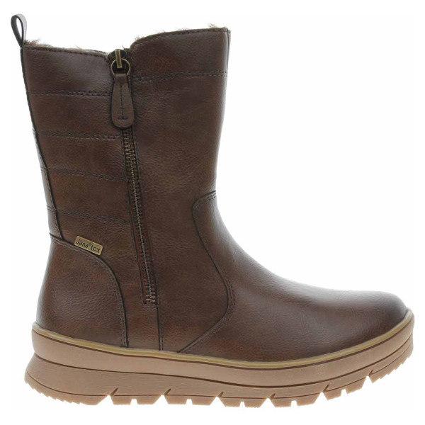 detail Dámske poločižmy Jana 8-26470-29 cognac