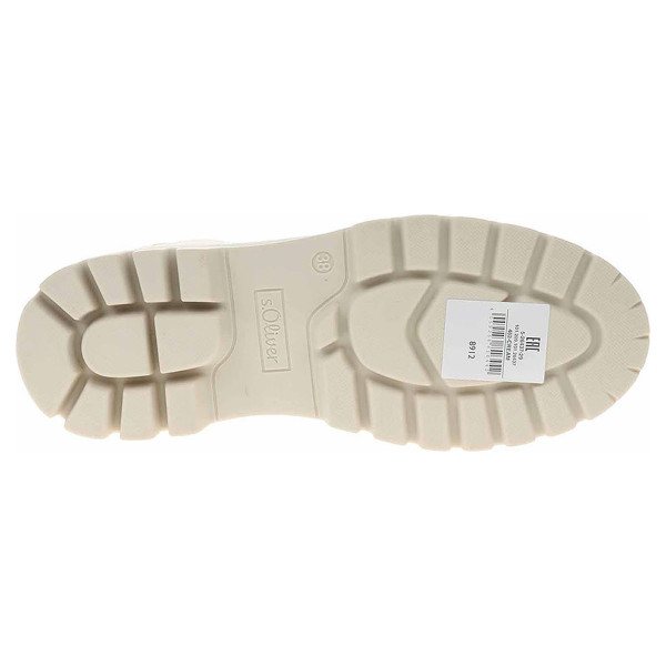 detail Dámske snehule s.Oliver 5-26437-29 cream