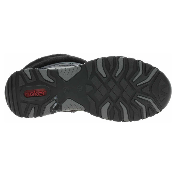 detail Dámske snehule Rieker M9683-00 schwarz