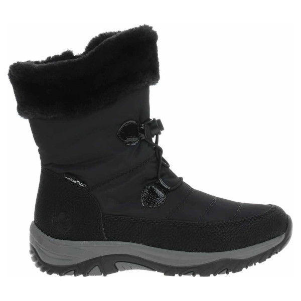 detail Dámske snehule Rieker M9683-00 schwarz