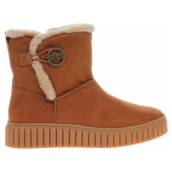 detail Dámske poločižmy s.Oliver 5-26418-41 cognac