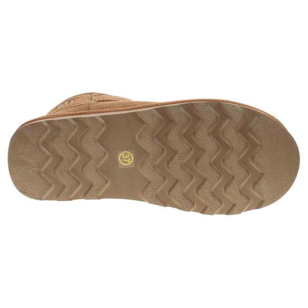 detail Dámska členkové topánky Marco Tozzi 2-26484-45 cognac