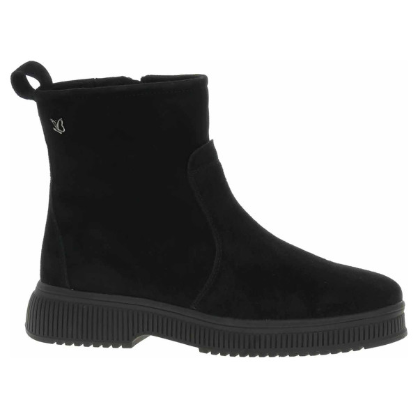 detail Dámske poločižmy Caprice 9-26403-45 black suede