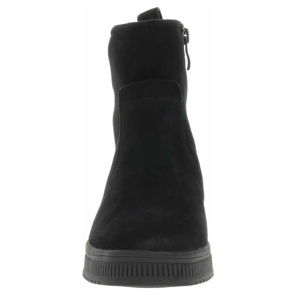 detail Dámske poločižmy Caprice 9-26403-45 black suede