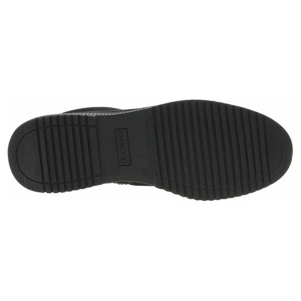 detail Dámske poločižmy Caprice 9-26403-45 black suede