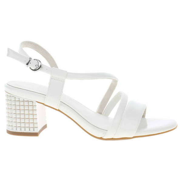 detail Dámske sandále Marco Tozzi 2-28304-38 white patent