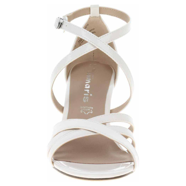 detail Dámska spoločenské topánky Tamaris 1-28369-38 white patent