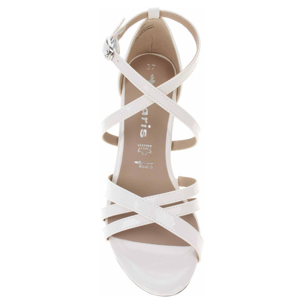 detail Dámska spoločenské topánky Tamaris 1-28369-38 white patent