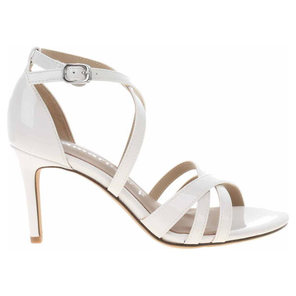 detail Dámska spoločenské topánky Tamaris 1-28369-38 white patent