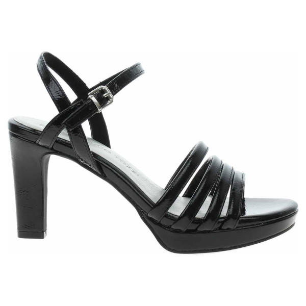 detail Dámska spoločenské topánky Marco Tozzi 2-28309-20 black patent