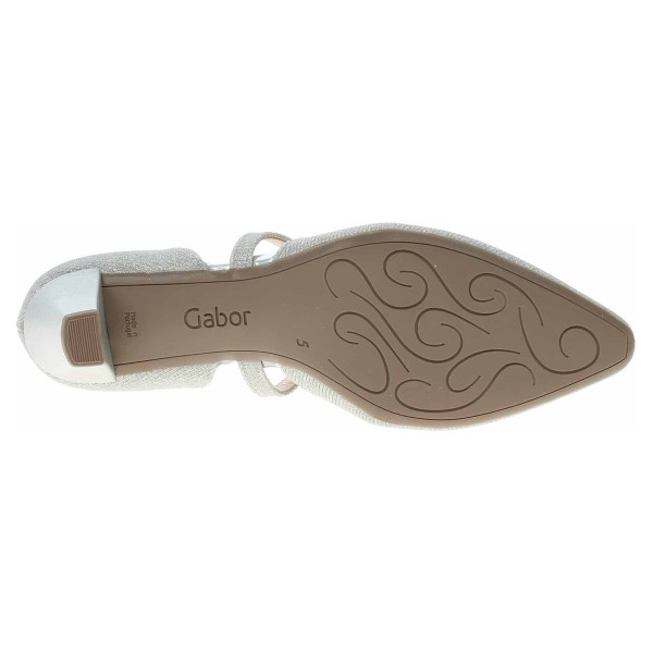 detail Dámska spoločenské topánky Gabor 01.363.61 silber