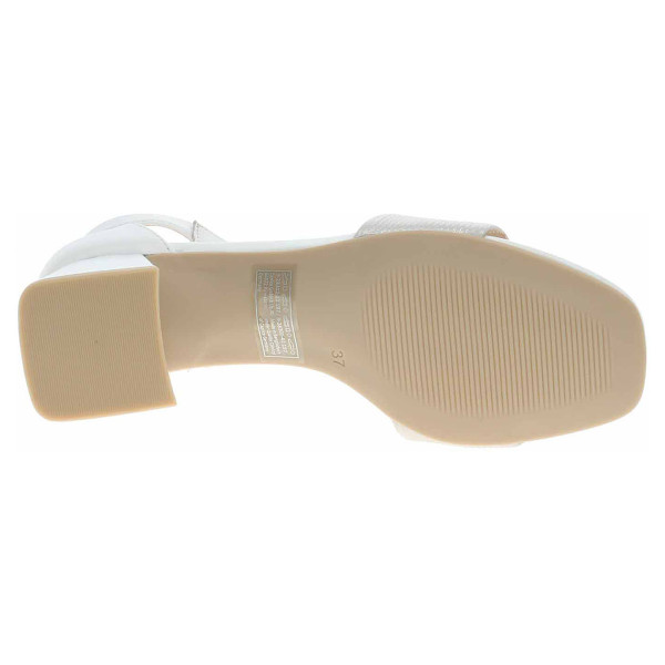 detail Dámska spoločenské topánky Caprice 9-28302-42 white comb