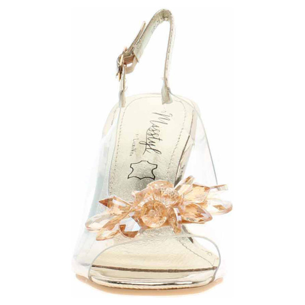 detail Dámska spoločenské topánky Laura Vita Mira 01 dore