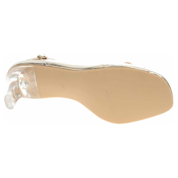detail Dámska spoločenské topánky Laura Vita Mira 01 dore