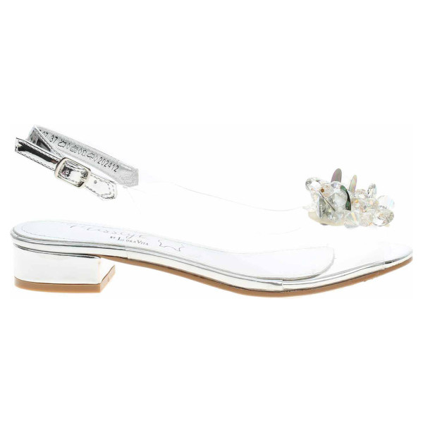 detail Dámska spoločenské topánky Laura Vita Maude 07 argent