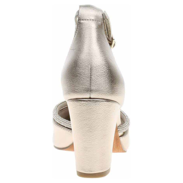 detail Dámska spoločenské topánky Marco Tozzi 2-82404-42 platinum