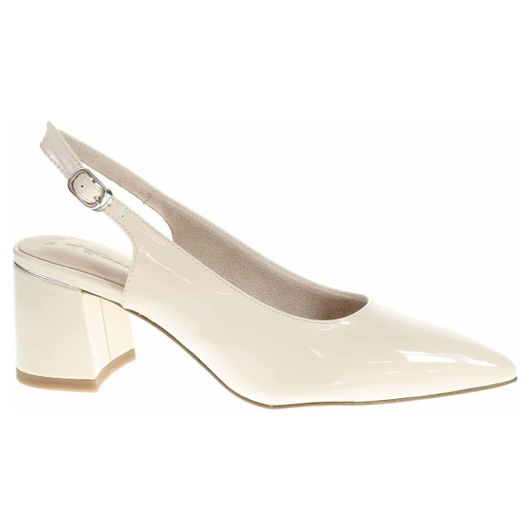 detail Dámske lodičky Tamaris 1-29600-28 ivory patent