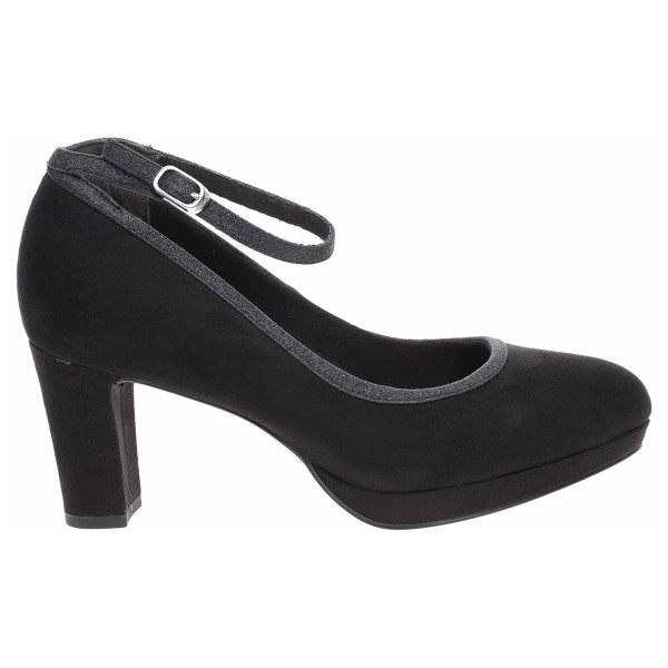 detail Dámska spoločenské topánky Tamaris lodičky 1-24413-27 black-glam