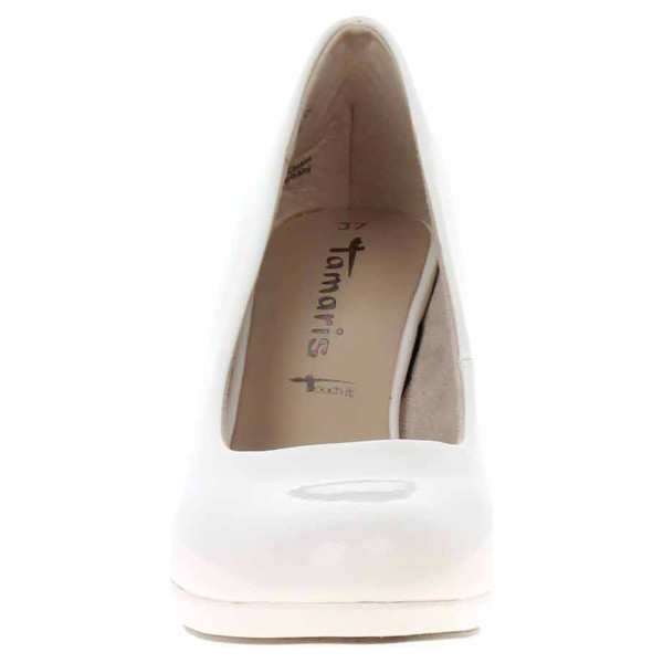 detail Dámske lodičky Tamaris 1-22444-29 white patent