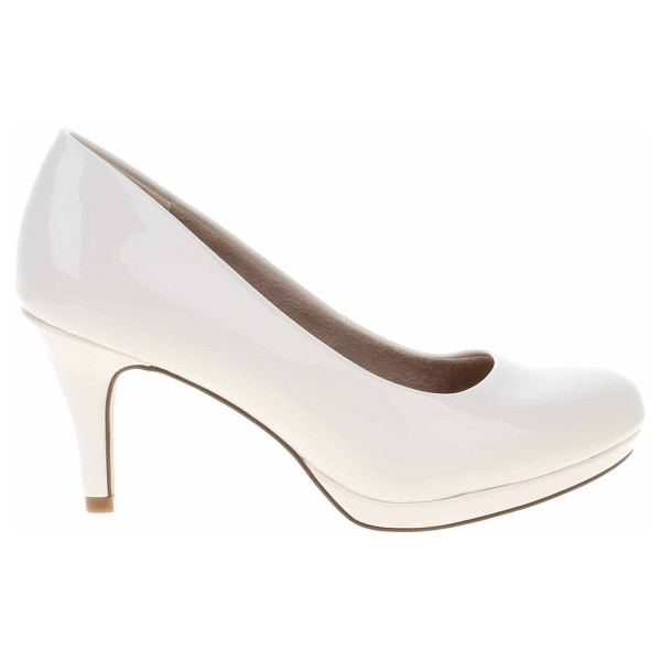 detail Dámske lodičky Tamaris 1-22444-29 white patent