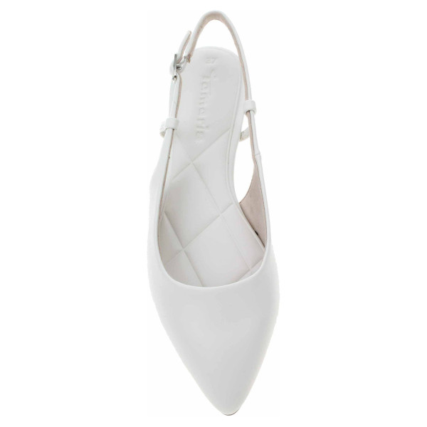 detail Dámske lodičky Tamaris 1-29402-20 white matt