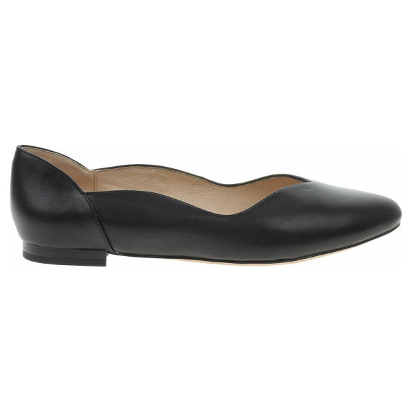 detail Dámske baleriny Caprice 9-22200-20 black nappa