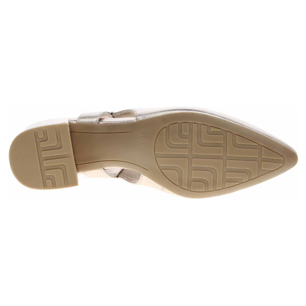 detail Dámska spoločenské topánky Marco Tozzi 2-29505-42 platinum