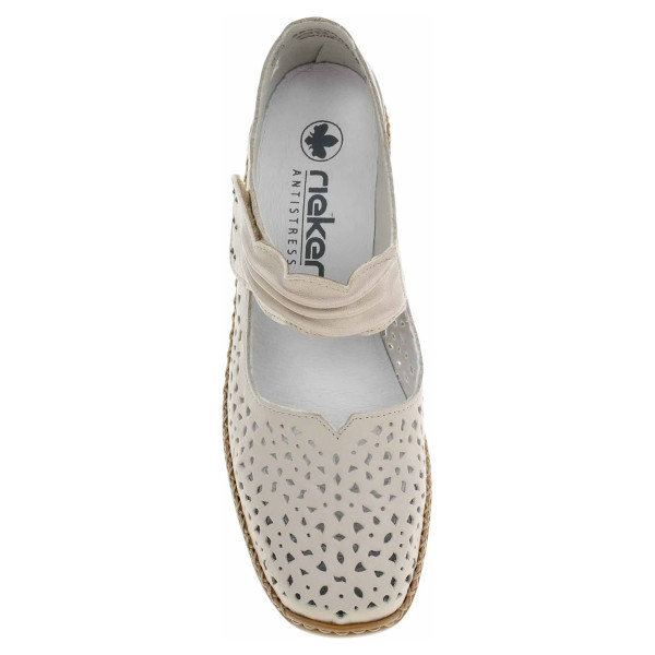 detail Dámske lodičky Rieker 41399-60 beige