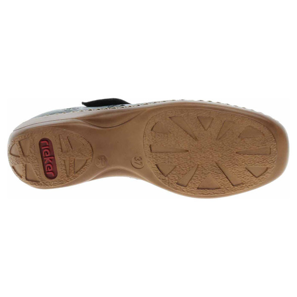 detail Dámske lodičky Rieker 41399-14 blau